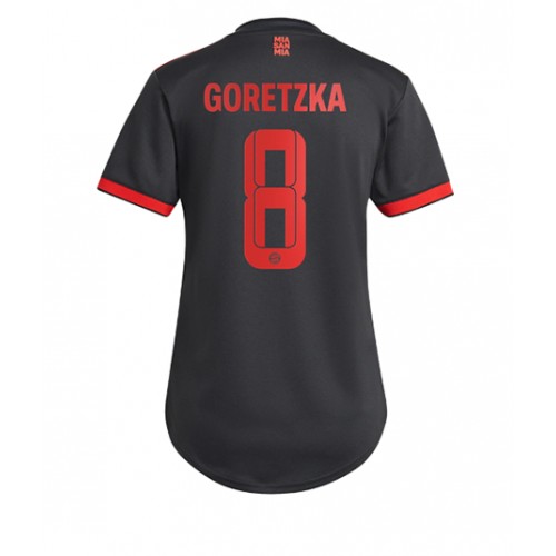 Fotbalové Dres Bayern Munich Leon Goretzka #8 Dámské Alternativní 2022-23 Krátký Rukáv